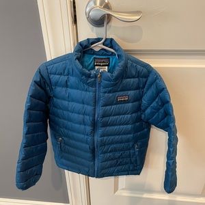 Boys Patagonia down puffer jacket